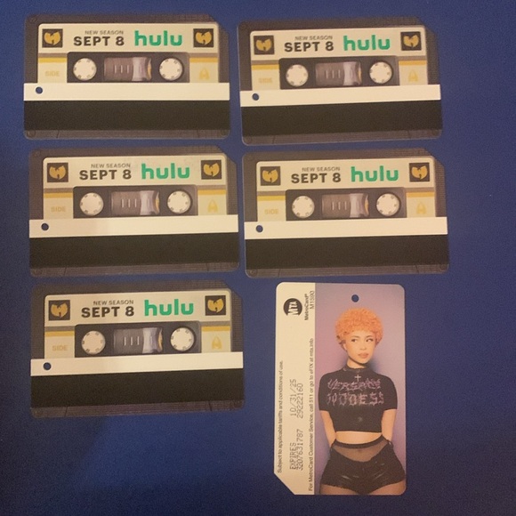 Hulu's Wu-Tang Metrocard - WU TANG - with ice spice Collectible cards - Picture 3 of 7